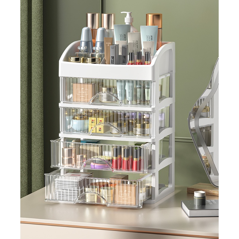 Home Office Work Table - Neue 1-teilige 5-lagige Schubladen-Make-up-Aufbewahrungsbox, Mehrschichtiger Kosmetik-Organizer