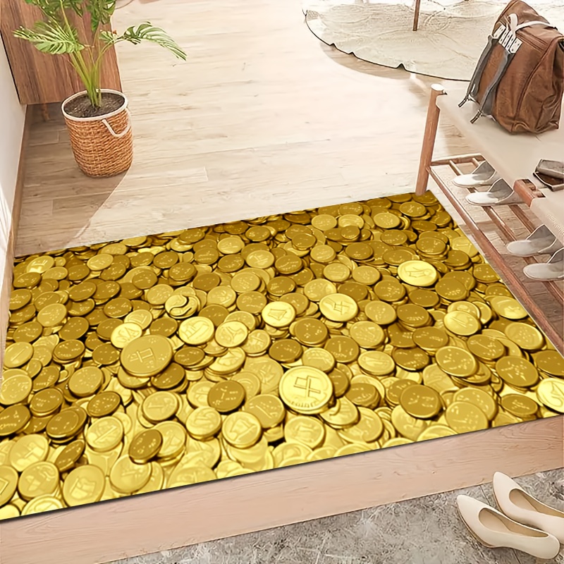 Home Office Room Inspiration - Luxuriös inspirierte Fußmatte – wasserdichte, rutschfeste,