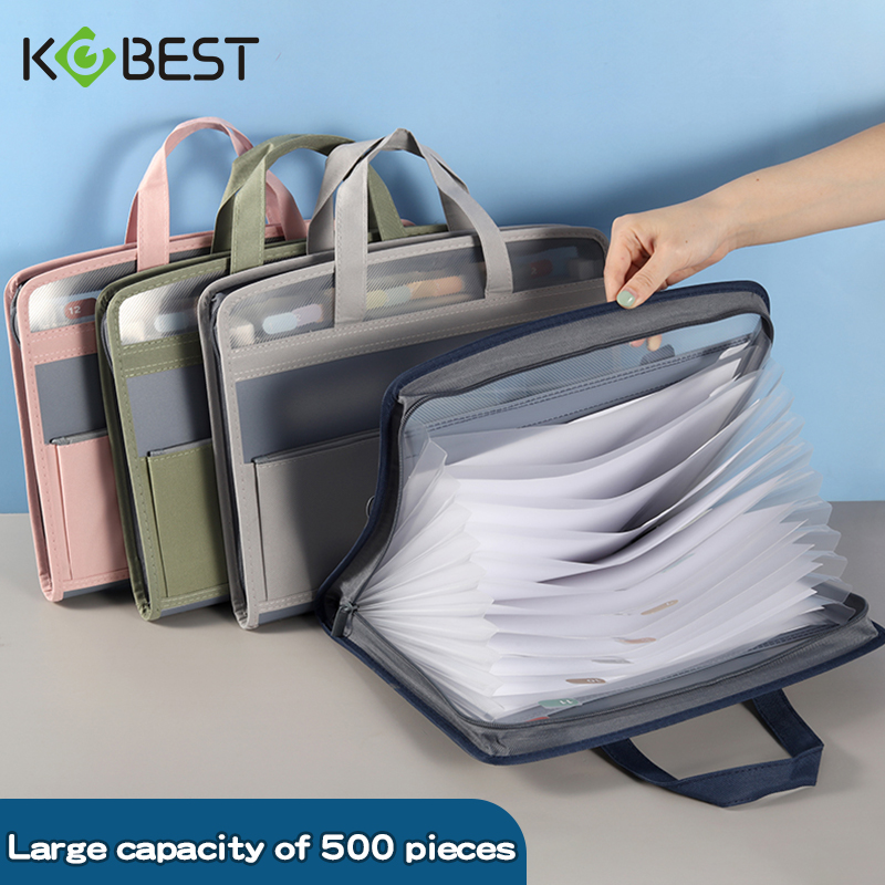 Document Scanner Portable - A4 Tragbare Organtasche mit Reißverschluss, tragbarer