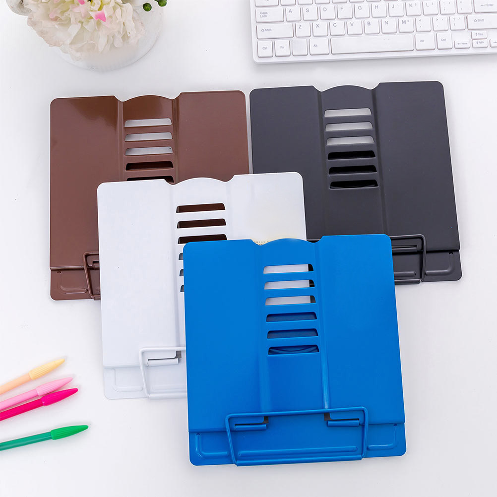 Document Holder Stand - Metall-Leseständer – Verstellbarer Tisch-Buchhalter für Bücher,