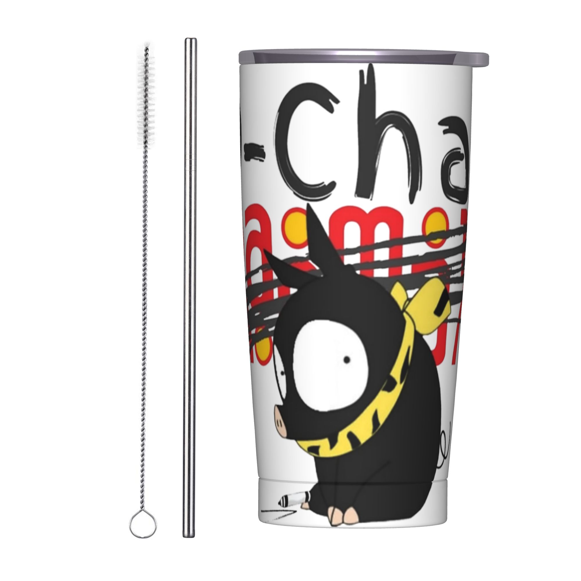 Home Office Logo - P-Chan Ranma Logo Isolierter Becher mit