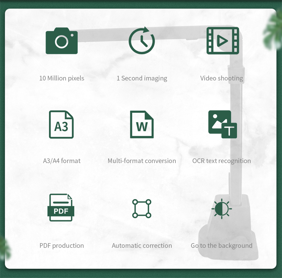 Automatischer Hochgeschwindigk – Document Scanner Portable Bewertung und Preis