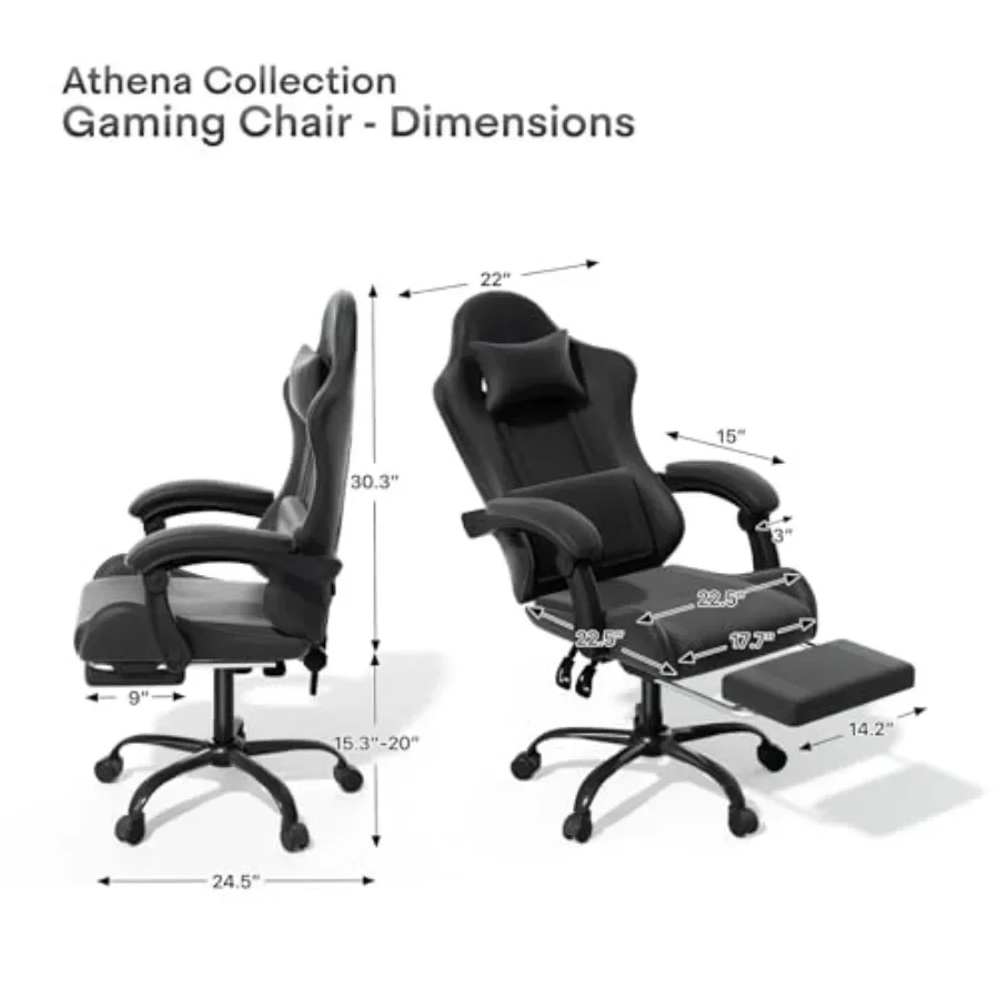 Ergonomischer Gaming-Stuhl mit – Ergonomic Office Chair Bewertung und Preis