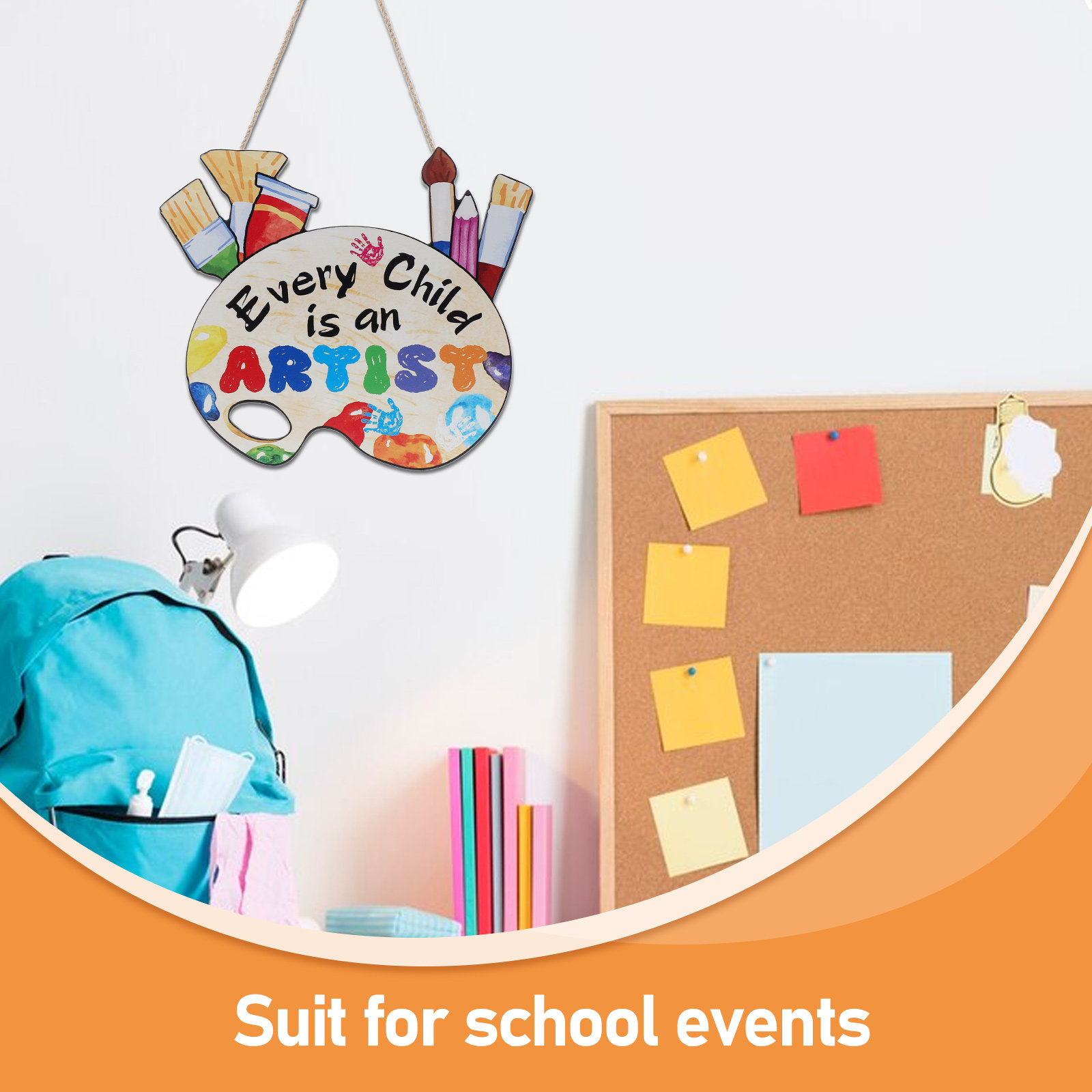 Holz-Wandschild für Klassenzim – Home Office Or Bewertung und Preis