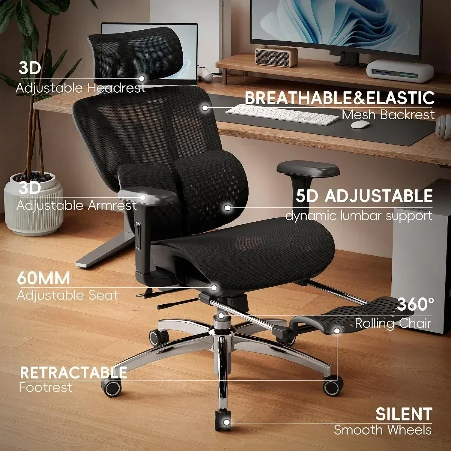 Ergonomischer Bürostuhl mit Fu – Ergonomic Office Chair Bewertung und Preis