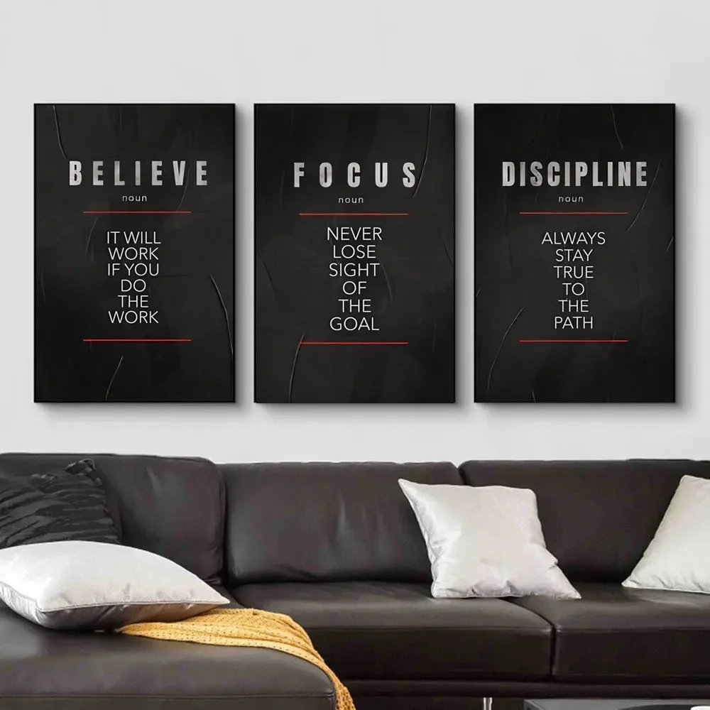 Poster mit der Aufschrift „Gla – Home Office Room Inspiration Bewertung und Preis