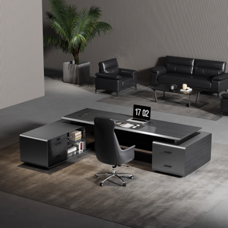 Luxuriöser Computertisch in L- – Home Office Work Table Bewertung und Preis