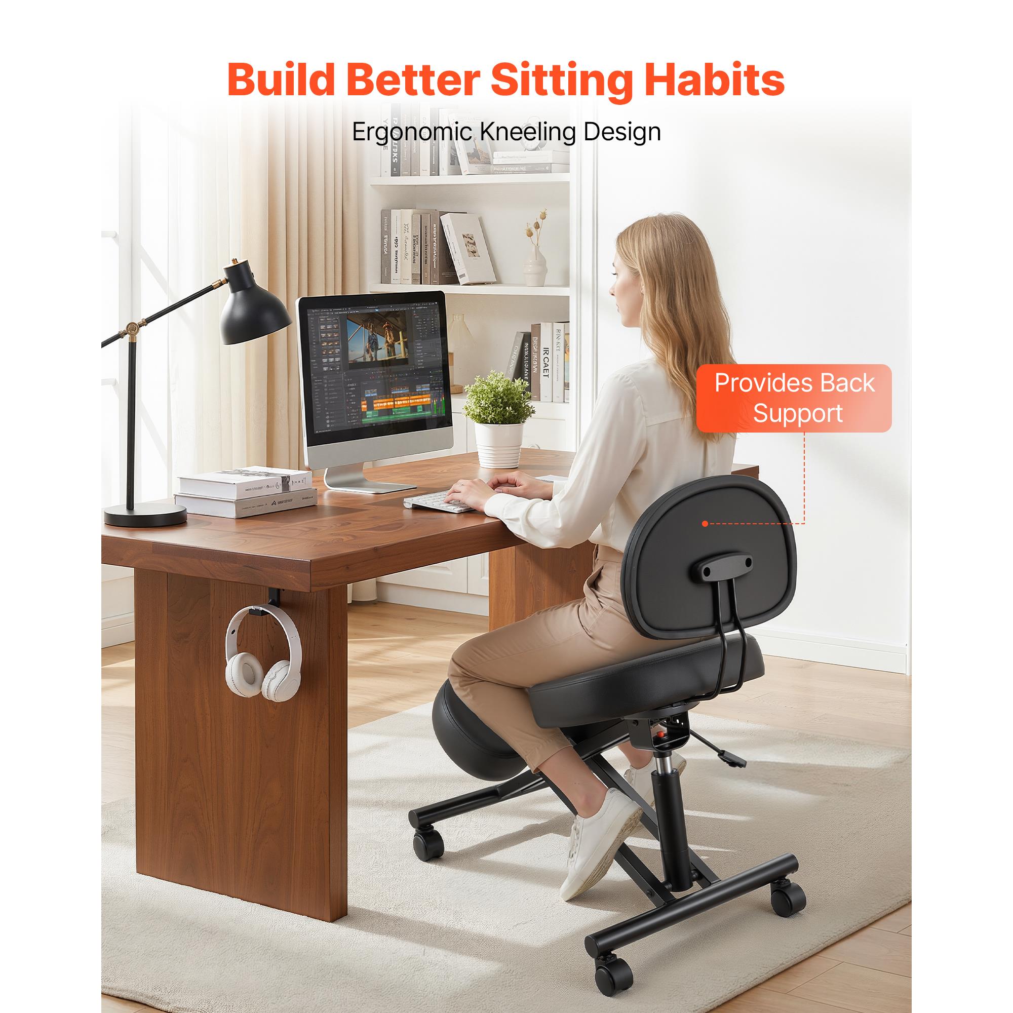 Ergonomischer Kniestuhl mit Rü – Ergonomic Office Chair Bewertung und Preis