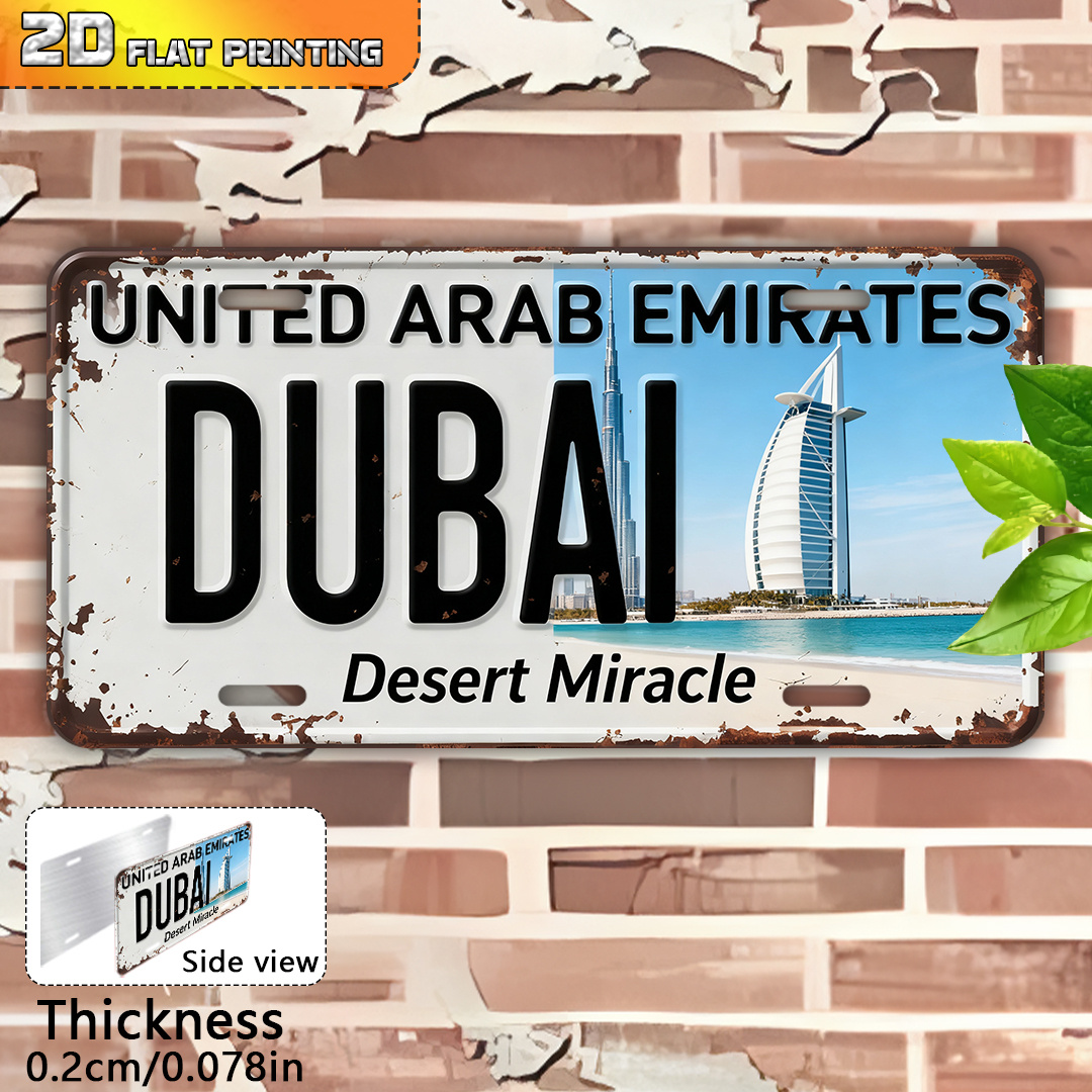 2D flach, 1 Stück Dubai UAE Vi – Home Office Dubai Bewertung und Preis