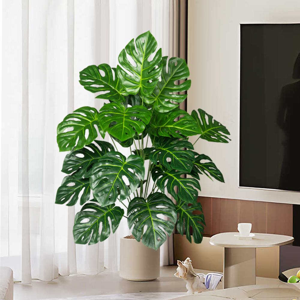 70-100cm künstlicher Monstera- – Home Office Layout Bewertung und Preis