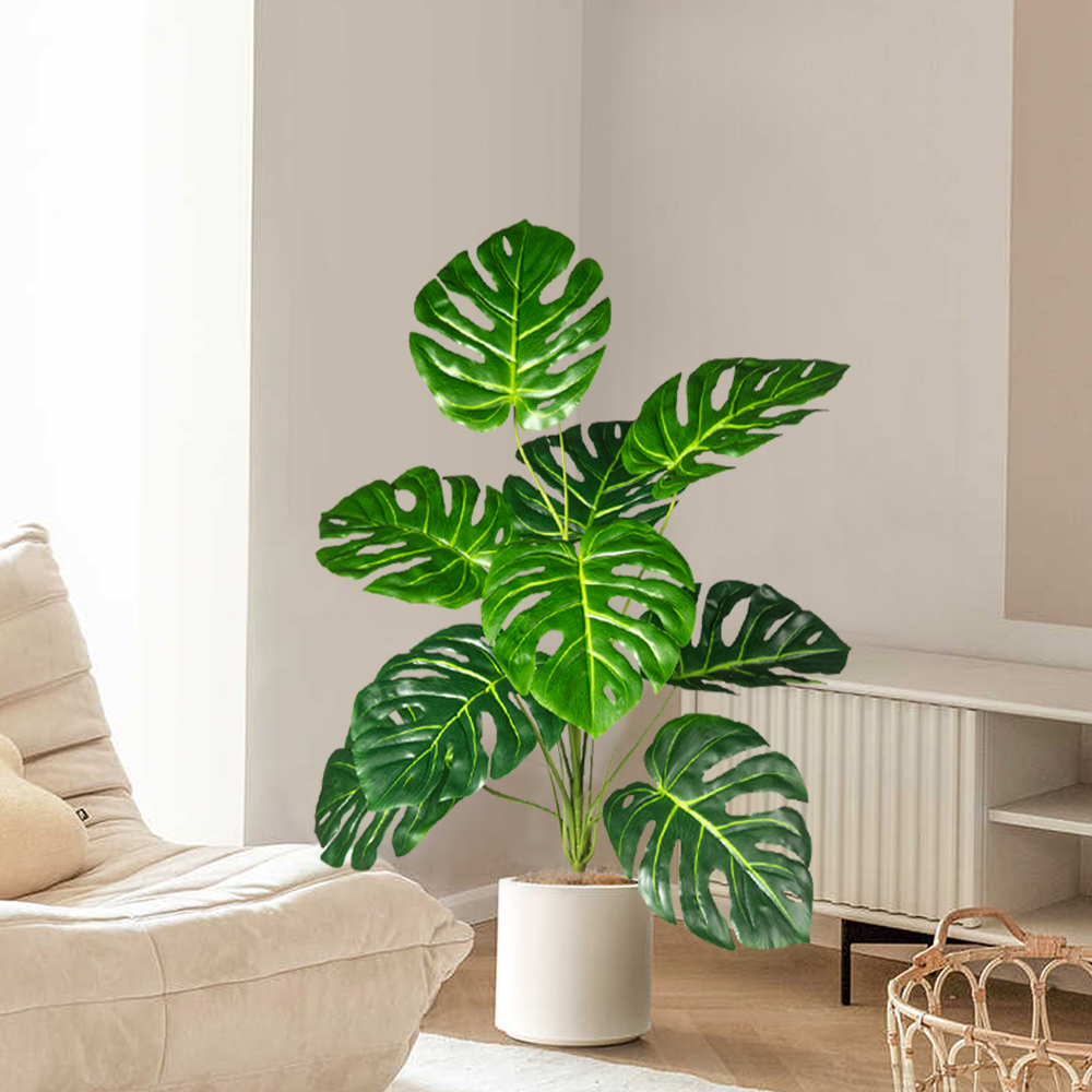 70-100cm künstlicher Monstera- – Home Office Layout Bewertung und Preis