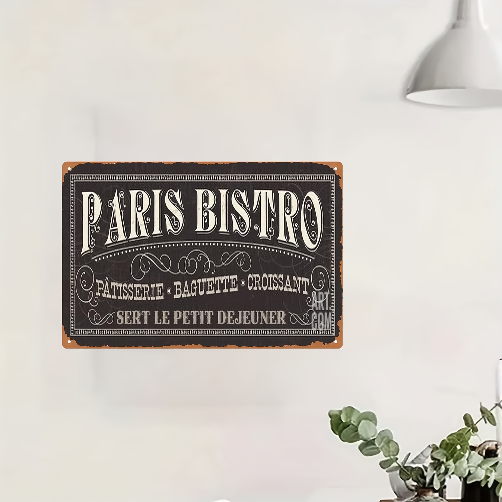 Vintage Paris Bistro Metallsch – Home Office Or Bewertung und Preis