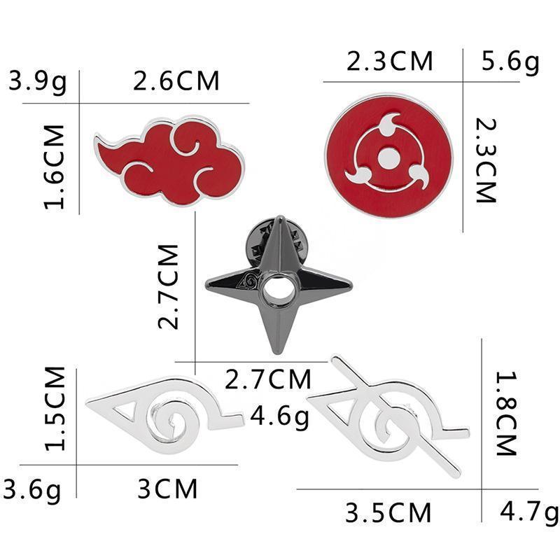 Naruto Akatsuki Red Cloud Badg – Home Office Or Bewertung und Preis